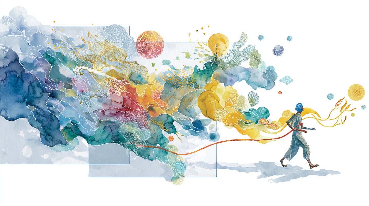 A muscle growing stronger through use—imagination is built, not inherited